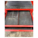 Snap-on Red Tool Chest with Drawers and Cabinet Snap-on Red Tool Chest with Drawers and Cabinet