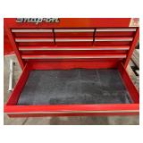 Snap-on Red Metal Tool Chest with Drawers and Socket Organizer Snap-on Red Metal Tool Chest with Drawers and Socket Organizer