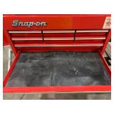 Snap-on Red Metal Tool Chest with Drawers and Socket Organizer Snap-on Red Metal Tool Chest with Drawers and Socket Organizer
