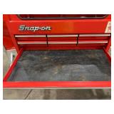Snap-on Red Metal Tool Chest with Drawers and Socket Organizer Snap-on Red Metal Tool Chest with Drawers and Socket Organizer