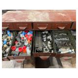 Metal Multi-Drawer Cabinet with Hardware Contents Metal Multi-Drawer Cabinet with Hardware Contents