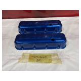 Blue Moroso Valve Covers for Chevrolet Engines Blue Moroso Valve Covers for Chevrolet Engines