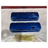 Blue Moroso Valve Covers for Chevrolet Engines Blue Moroso Valve Covers for Chevrolet Engines