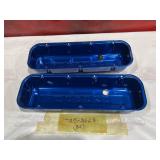 Blue Moroso Valve Covers for Chevrolet Engines Blue Moroso Valve Covers for Chevrolet Engines