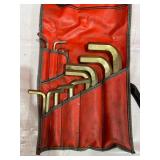Snap-on Hex Key Wrench Set in Red Pouch Snap-on Hex Key Wrench Set in Red Pouch