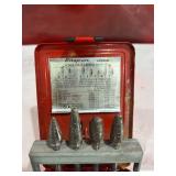 Snap-On VW800B 8-Piece Solid Carbide Burr Set in Metal Case Snap-On VW800B 8-Piece Solid Carbide Burr Set in Metal Case
