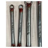 Snap-On Chrome Box-End Wrench Set, 5 Pieces Snap-On Chrome Box-End Wrench Set, 5 Pieces