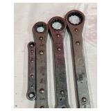 Snap-On SAE Ratcheting Box Wrenches Snap-On SAE Ratcheting Box Wrenches