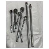 Snap-On Chrome Ratchets and Breaker Bars Snap-On Chrome Ratchets and Breaker Bars