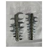 Snap-On Open-End Crowfoot Wrench Set in Metal Holders Snap-On Open-End Crowfoot Wrench Set in Metal Holders