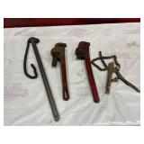 Pipe Wrenches Including Chain Wrench Pipe Wrenches Including Chain Wrench