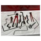Hand Tools Including Bolt Cutters and Wrenches Hand Tools Including Bolt Cutters and Wrenches