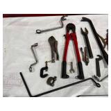 Hand Tools Including Bolt Cutters and Wrenches Hand Tools Including Bolt Cutters and Wrenches