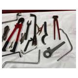 Hand Tools Including Bolt Cutters and Wrenches Hand Tools Including Bolt Cutters and Wrenches