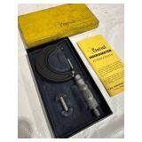 Central Tool Co. 1″-2″ Micrometer with Original Box and Instructions Central Tool Co. 1″-2″ Micrometer with Original Box and Instructions