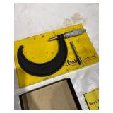 Central Tools Inc. 3-4 Inch Micrometer with Original Box and Manual Central Tools Inc. 3-4 Inch Micrometer with Original Box and Manual