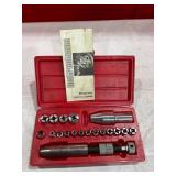 SnapOn Clutch Aligner Tool Set in Red Case with Manual SnapOn Clutch Aligner Tool Set in Red Case with Manual