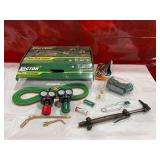 Victor Performer Medium Duty Cutting, Heating, and Welding System. Not the torch on the box.  Victor Performer Medium Duty Cutting, Heating, and Welding System. Not the torch on the box.Â