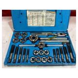 Metal Tap and Die Set in Blue Case Metal Tap and Die Set in Blue Case