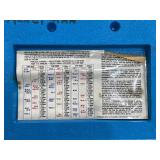 Metal Tap and Die Set in Blue Case Metal Tap and Die Set in Blue Case