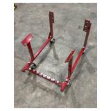 Red Adjustable Engine Stand on Casters Red Adjustable Engine Stand on Casters