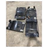 Four Steel Vehicle Dollies for Parts or Repair Four Steel Vehicle Dollies for Parts or Repair