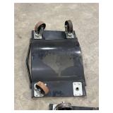 Four Steel Vehicle Dollies for Parts or Repair Four Steel Vehicle Dollies for Parts or Repair