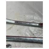 Wrenches Including SnapOn, Craftsman, Proto, and Indestro Wrenches Including SnapOn, Craftsman, Proto, and Indestro