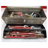 Metal Toolbox With Assorted Hand Tools Included  Metal Toolbox With Assorted Hand Tools IncludedÂ