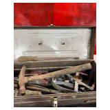 Metal Toolbox With Assorted Hand Tools Included  Metal Toolbox With Assorted Hand Tools IncludedÂ