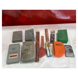Drill Bits and Indexes in Assorted Cases Drill Bits and Indexes in Assorted Cases