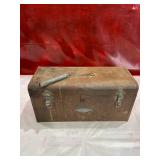 Steel Tool Chest with Assorted Metal Parts Steel Tool Chest with Assorted Metal Parts