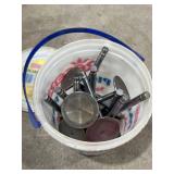 Box Lot of Mixed Tools and Automotive Components Box Lot of Mixed Tools and Automotive Components