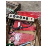 Box Lot of Mixed Tools and Automotive Components Box Lot of Mixed Tools and Automotive Components