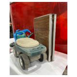 Gardening Tools, Wagon, Folding Table, and Accessories Gardening Tools, Wagon, Folding Table, and Accessories