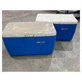 Coleman Model 5294A Blue Plastic Coolers Coleman Model 5294A Blue Plastic Coolers
