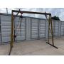 1-Ton Gantry Crane With 11-Foot Width and Chain Hoist