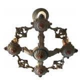 Vintage Ornate 4-Light Ceiling Fixture