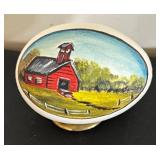 Set of 4 Hand Painted Eggs by June Tooley