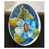 Set of 4 Hand Painted Eggs by June Tooley