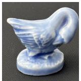 Set of 5 Wade England Blue Porcelain Figurines Assorted Designs