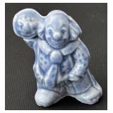 Set of 5 Wade England Blue Porcelain Figurines Assorted Designs