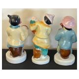 Set of 3 Vintage Occupied Japan Musician Figurines