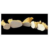 Set of 5 Vintage Wade Whimsies Miniature Animal Figurines