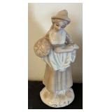 Set of 3 Vintage Porcelain Lady Figurines