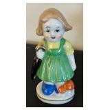 Set of 6 Vintage Porcelain Children Figurines