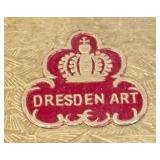 Vintage Dresden Art Porcelain Figurine Ballerina