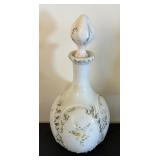 Set of 5 Vintage Victorian Glass Decanters / Dresser Bottles