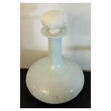 Set of 5 Vintage Victorian Glass Decanters / Dresser Bottles