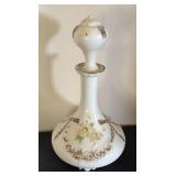 Set of 5 Vintage Victorian Glass Decanters / Dresser Bottles